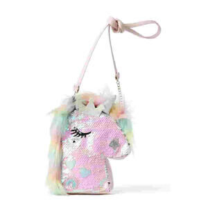 Wonder Nation Girls Unicorn Icon Crossbody Bag‎